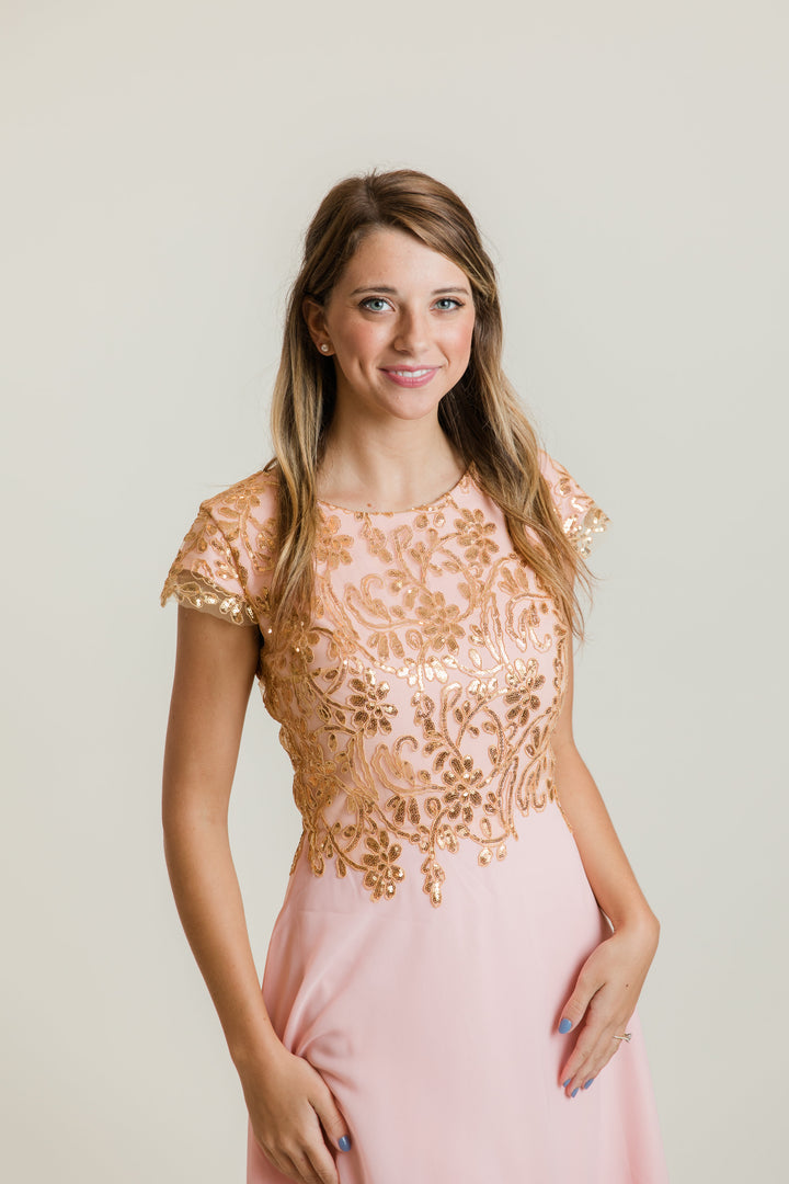 Monique - Pink/Gold