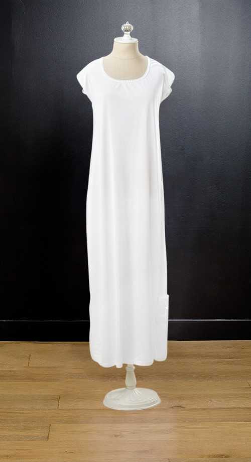 Cap Sleeve Temple Slip