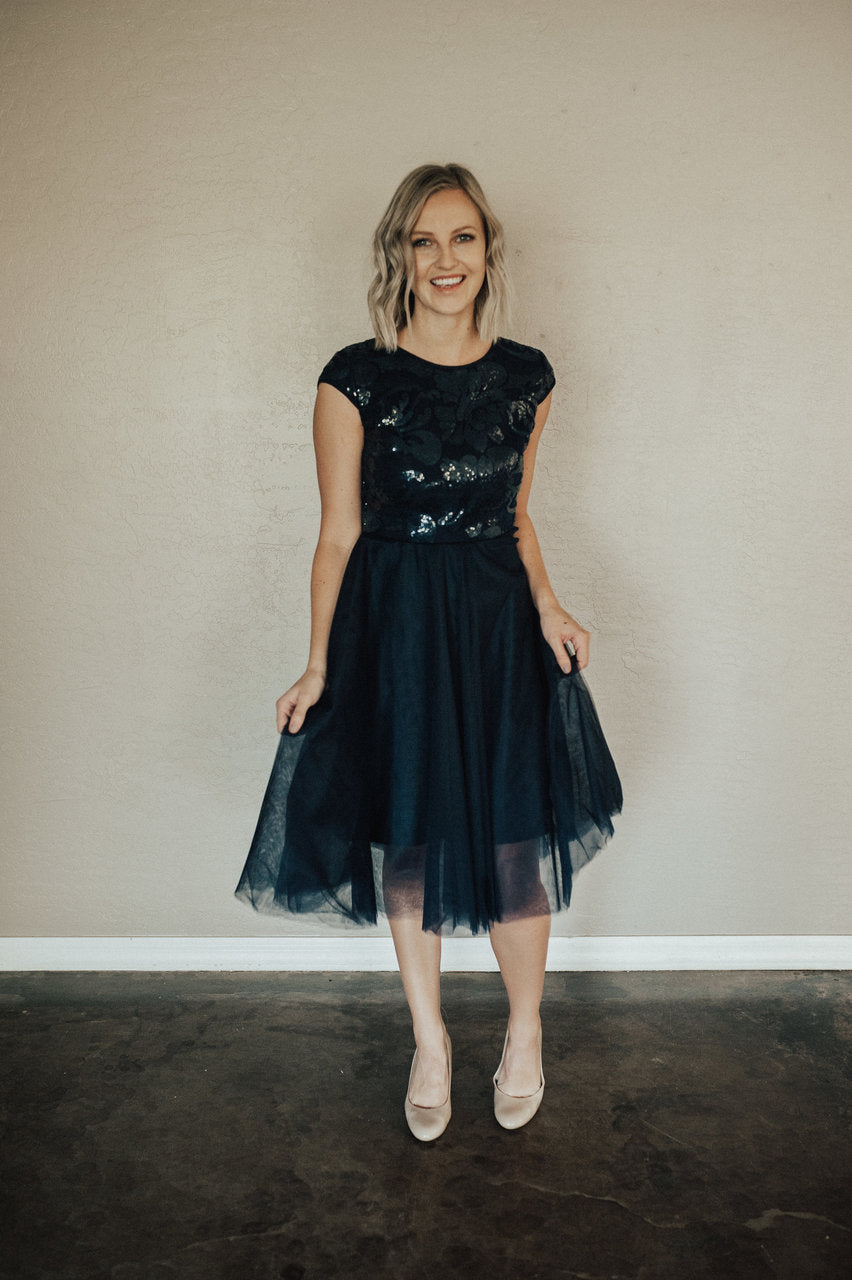 Alexia - Navy Blue