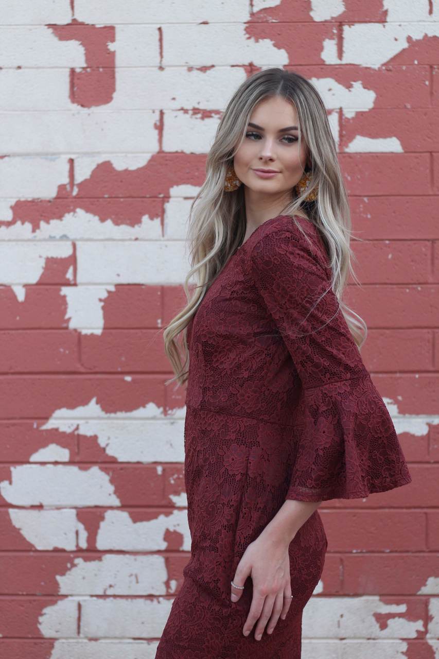 Melanie - Burgundy