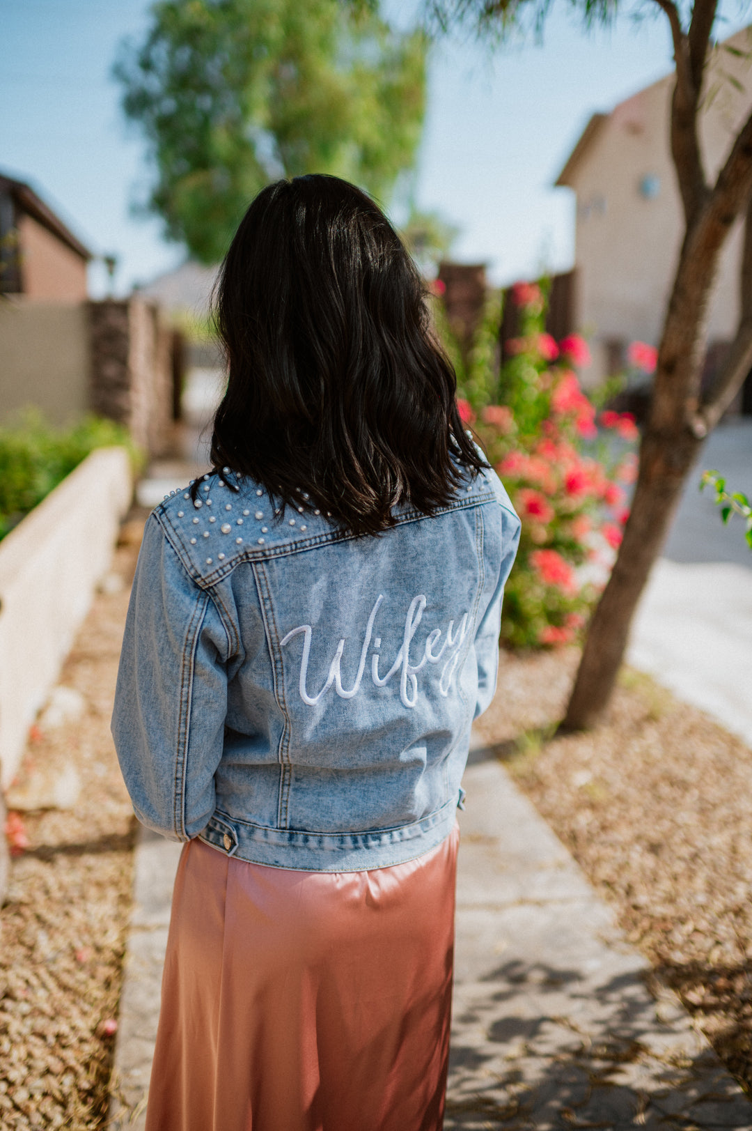 Classic Pearl Studded Jacket