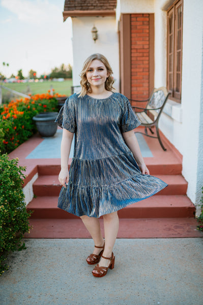 Georgia - Midnight Blue/Gold  A Dressy Occasion