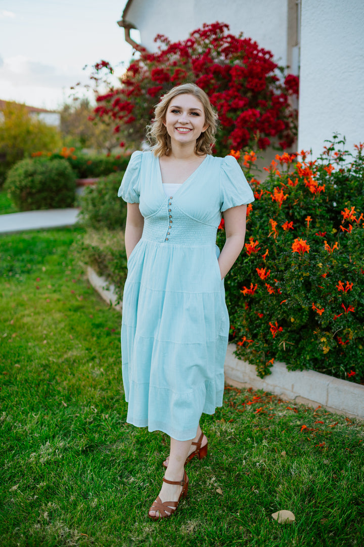 Ginger - Soft Blue