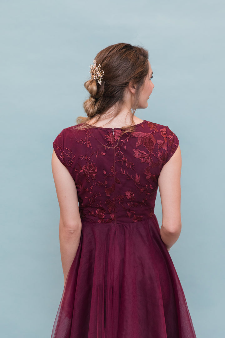 Gracie - Burgundy