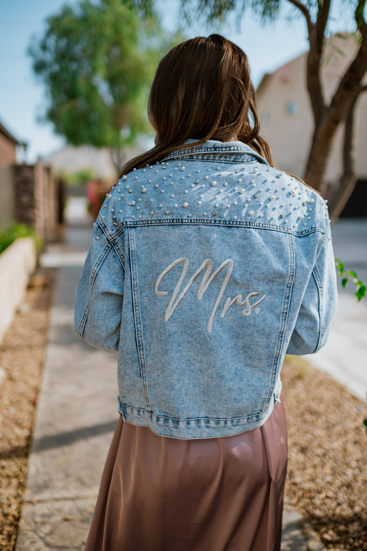 Pearl and Rhinestone Jacket