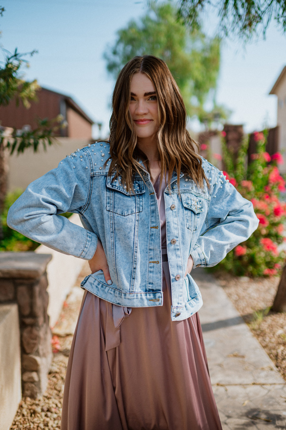 Pearl and Rhinestone Jacket