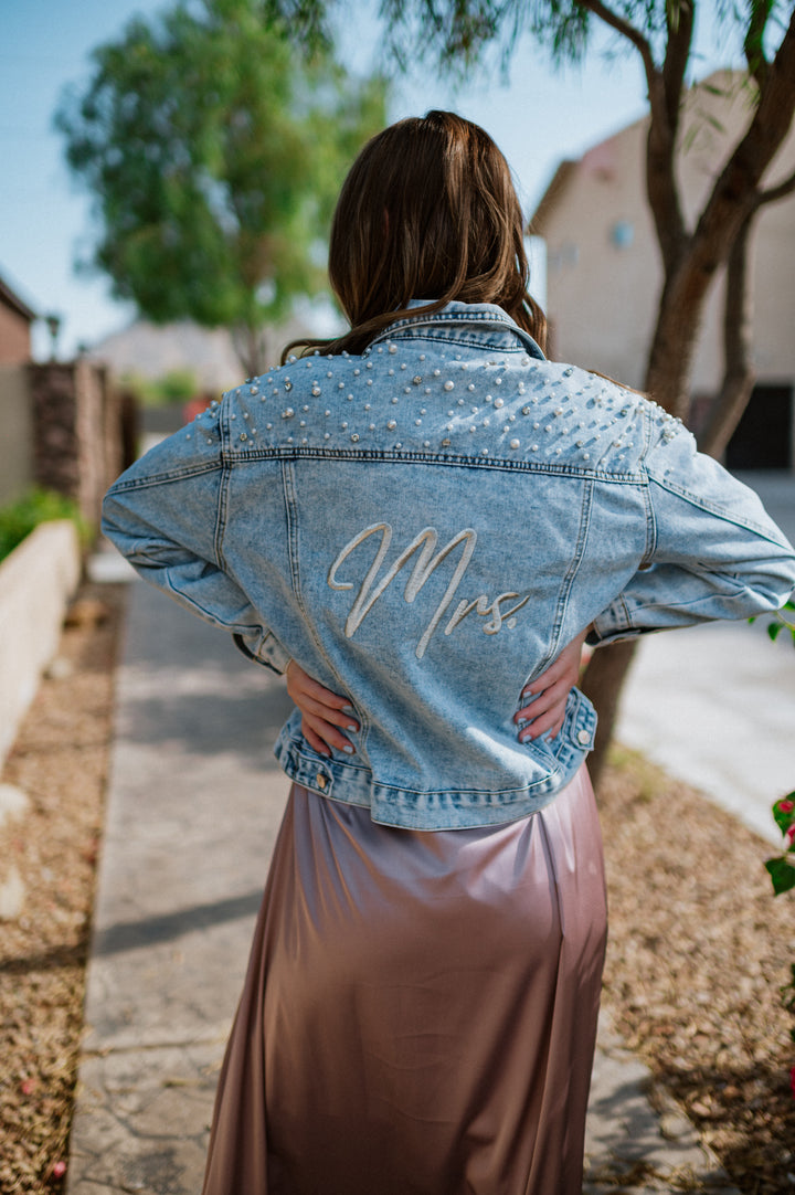 Pearl and Rhinestone Jacket