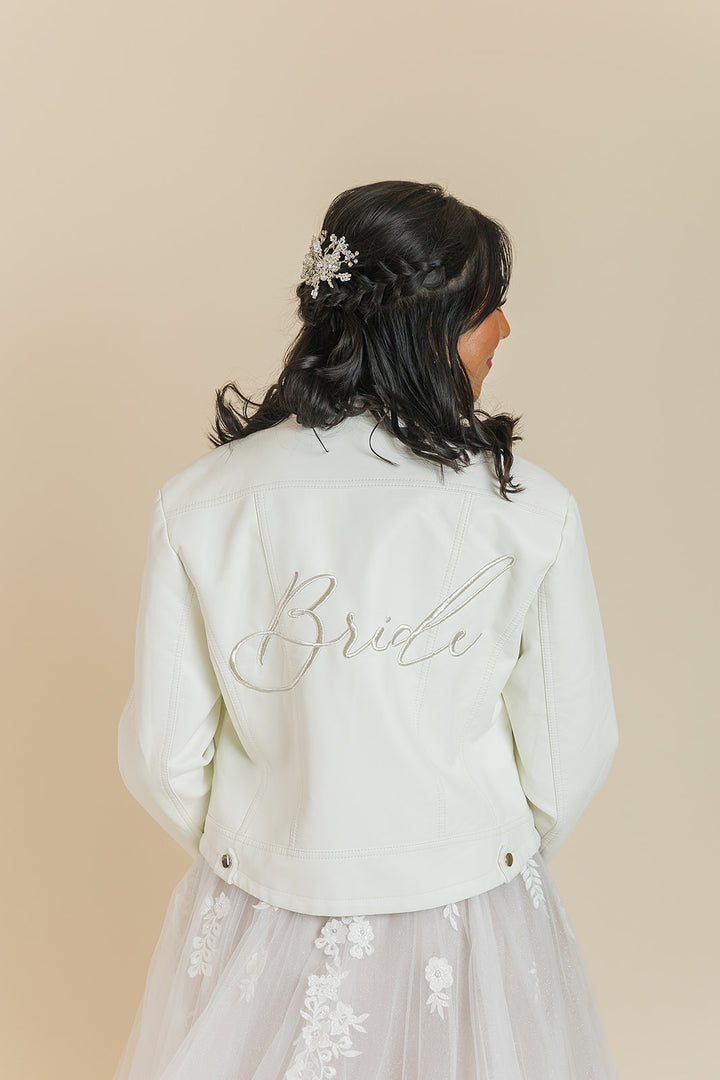 White Leather Jacket