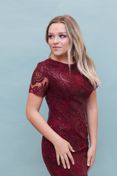 Zara - Burgundy A Dressy Occasion Zara - Burgundy A Dressy Occasion